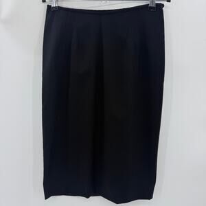 JEAN PAUL GAULTIER Womens Stretch Pencil Skirt Size 10 Black Career Quiet Luxury